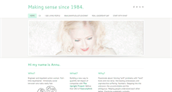 Desktop Screenshot of annunieminen.com